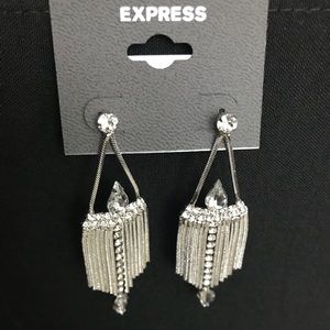 Express Stone Fringe Earrings